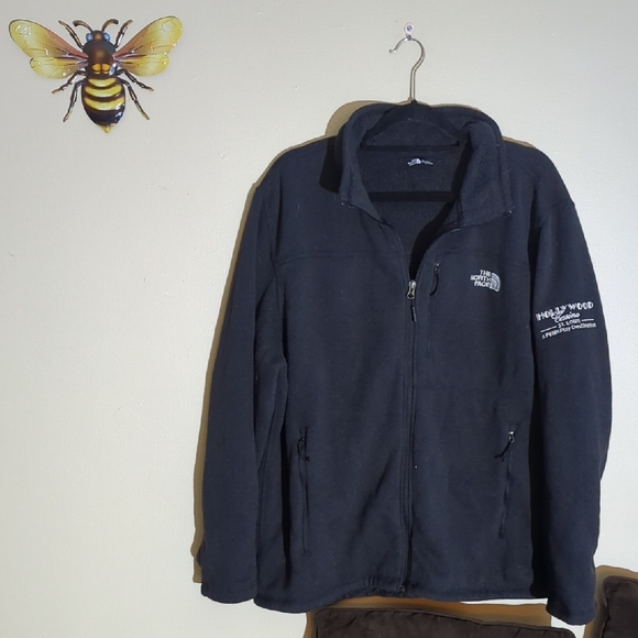 The North Face Black Performance Jacket Full-Zip Fleece - Picture 1 of 7